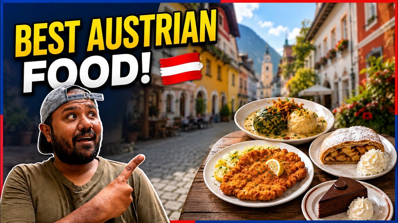 I tried Austria’s famous food 🇦🇹 | Honest Austrian Food Review | Vienna, Hallstatt & Innsbruck