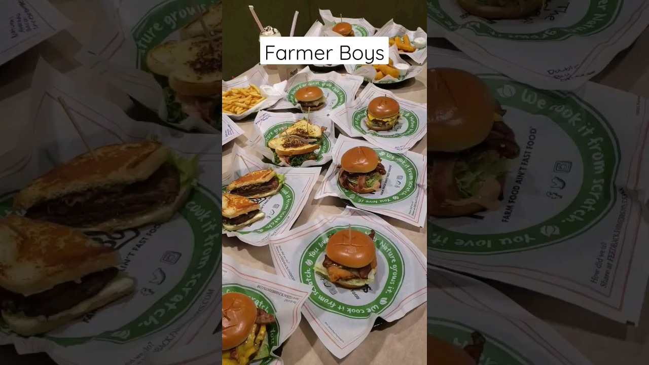 Eating the Entire Menu at Farmer Boys!