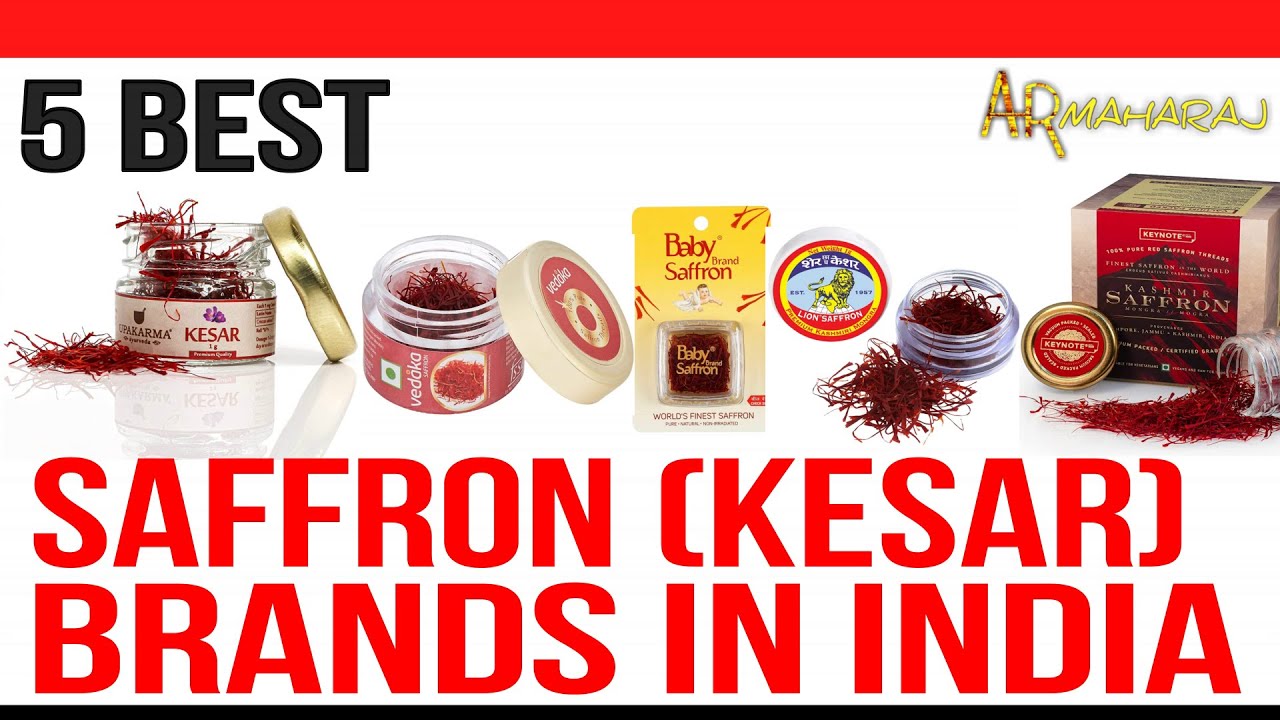 ✅ Top 5 Best Saffron Brands in India with Price | 🔥 Best Kashmir Kesar In India 🔥