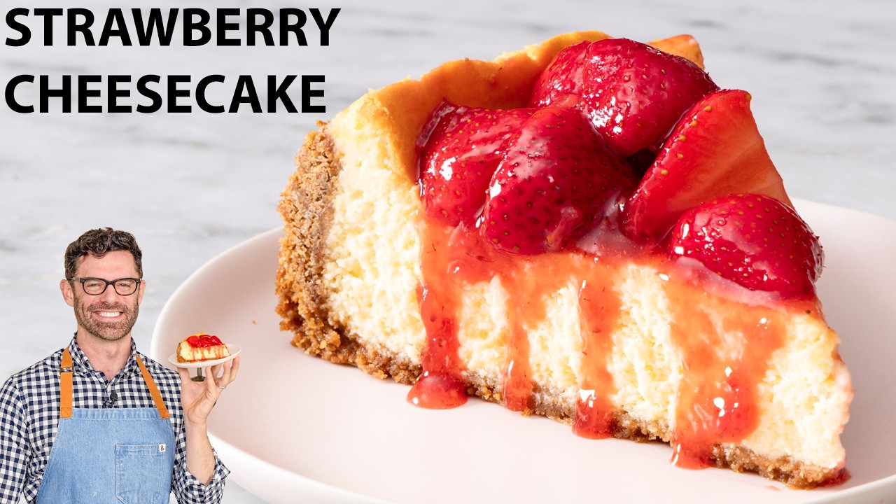 Amazing Strawberry Cheesecake Recipe