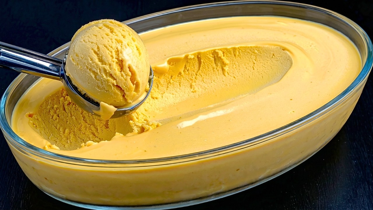 Nur Milch und Ananas! Das beste italienische Eis in 5 Minuten, das nicht jeder kennt!