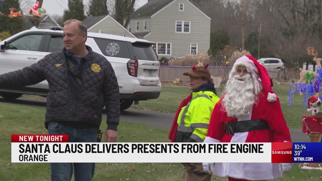 Orange FD helps bring holiday cheer to community