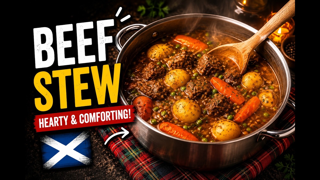 Winter Stew | Delicious Beef & Potato Stew | Scottish Family Recipe :)