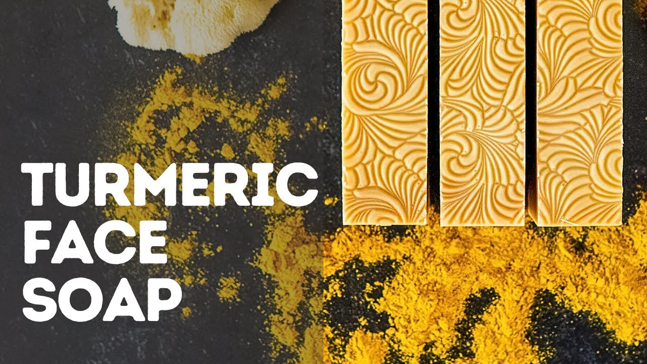 Golden Root Face Soap with an Impression Mat