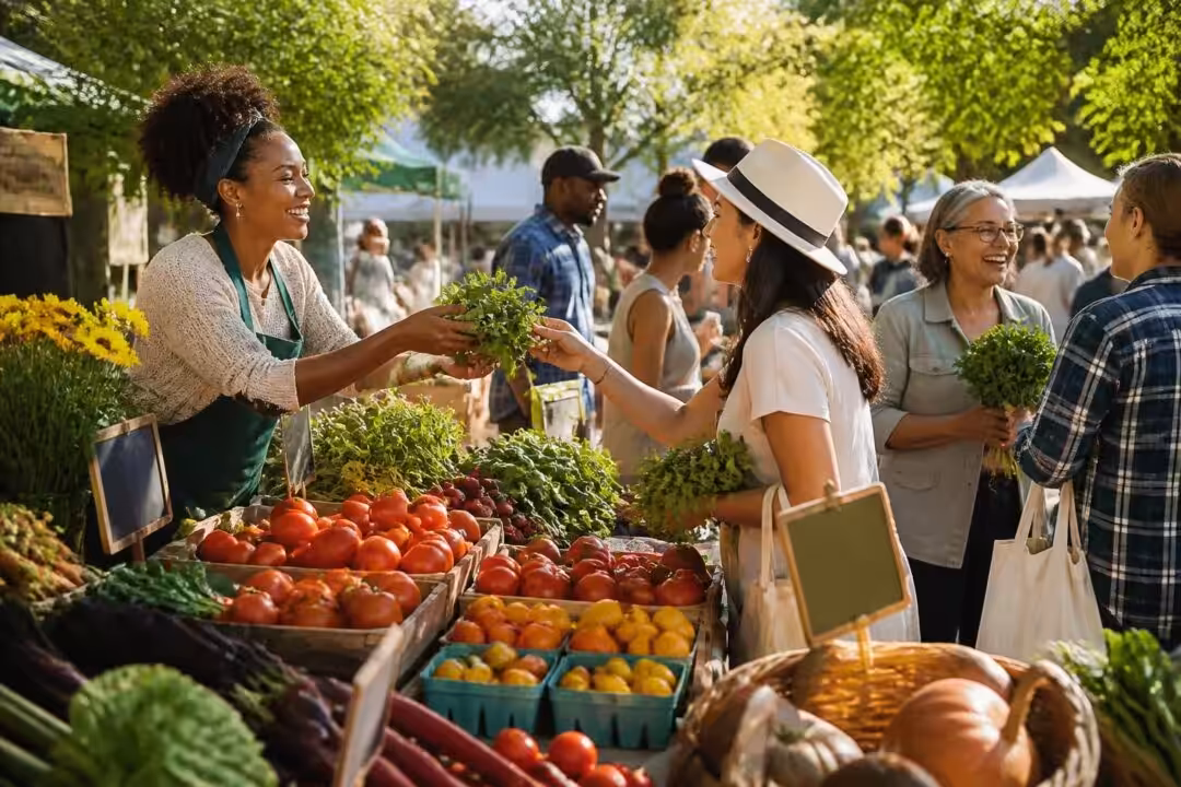 discover the vibrant farmers' market where fresh harvests and community spirit come together to celebrate local produce and connect neighbors.