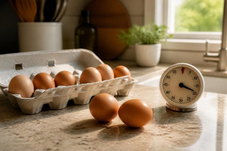 learn how long eggs can be safely left out at room temperature to prevent spoilage and foodborne illness. get expert tips on egg storage and safety.