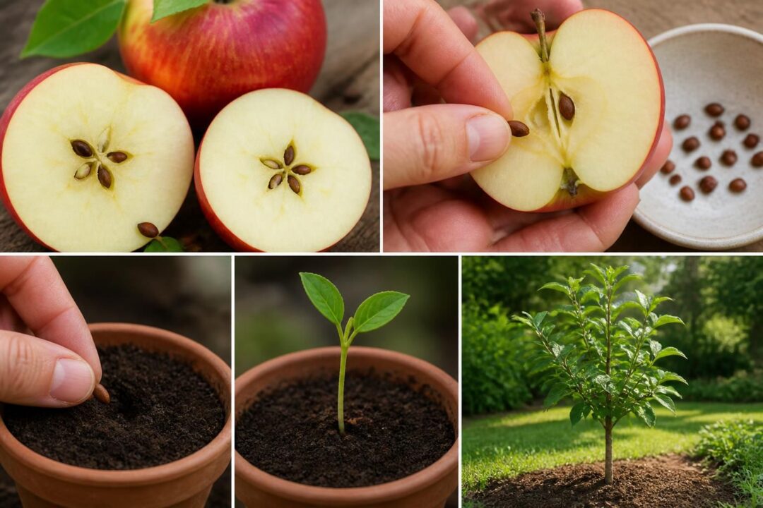 learn step-by-step how to grow a healthy apple tree from seed with this comprehensive guide, perfect for beginners and gardening enthusiasts alike.