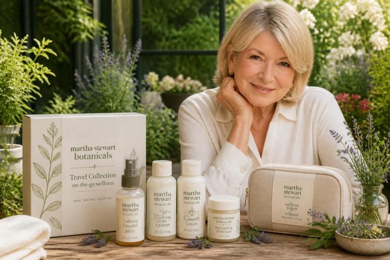 discover martha stewart-endorsed botanical brand's first travel collection designed for on-the-go wellness, blending natural ingredients with convenience for your busy lifestyle.