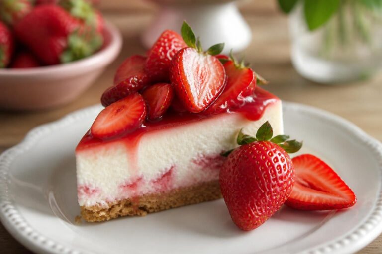 discover the ultimate strawberry cheesecake recipe for a perfect, creamy slice every time. easy to follow and deliciously satisfying!