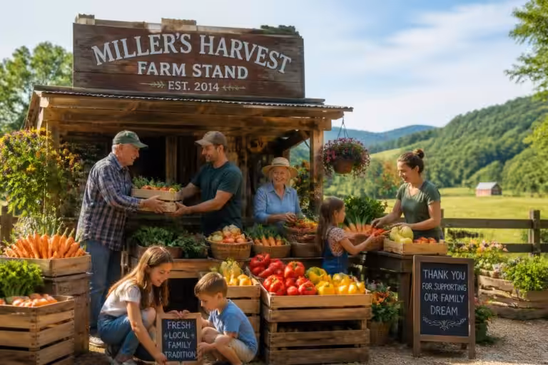 discover the heartfelt story of a family revitalizing a beloved iconic farmstand after a decade, blending tradition and community spirit in every harvest.