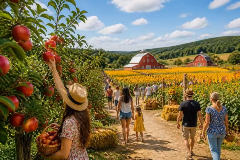 join the red apple farm sunflower festival this weekend and experience vibrant sunflowers, fun activities, and family-friendly events in full bloom.
