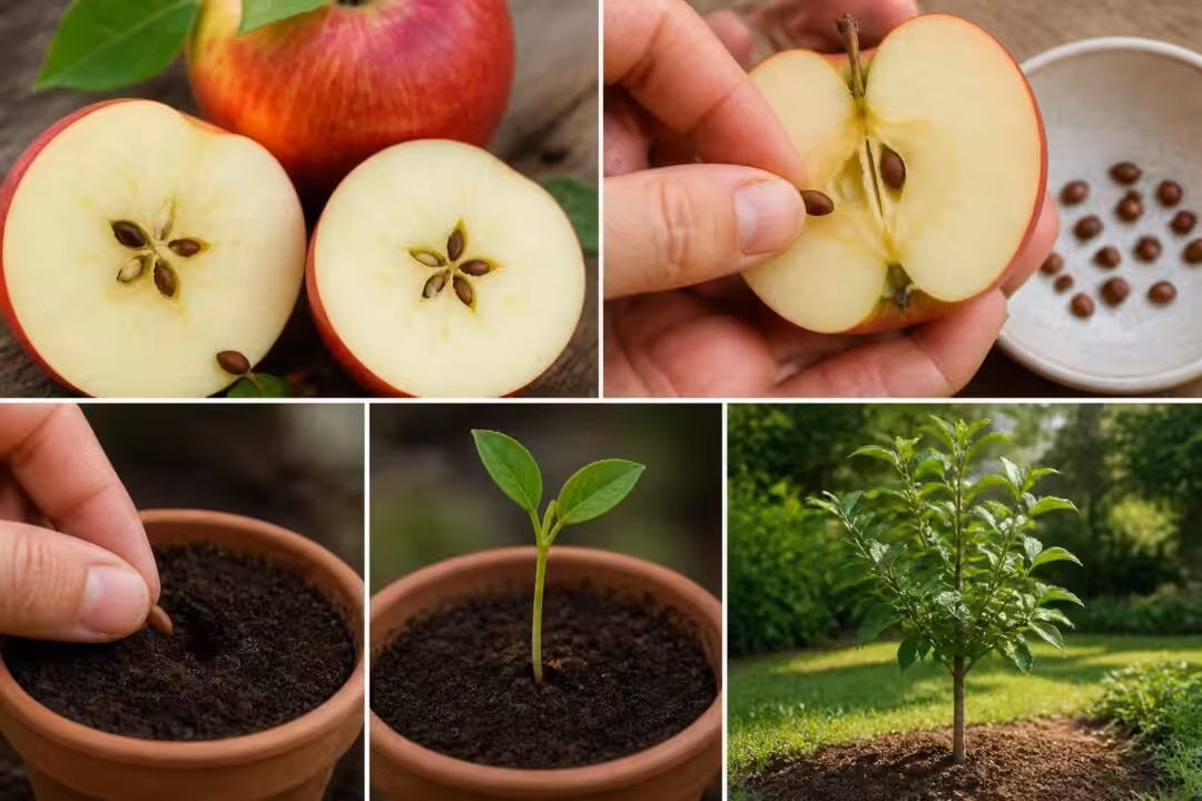 learn step-by-step how to grow a healthy apple tree from seed with this comprehensive guide, perfect for beginners and gardening enthusiasts alike.