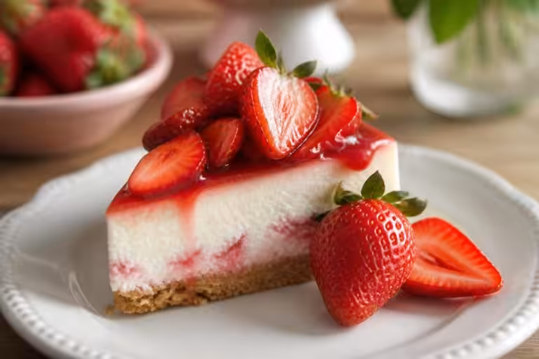 discover the ultimate strawberry cheesecake recipe for a perfect, creamy slice every time. easy to follow and deliciously satisfying!