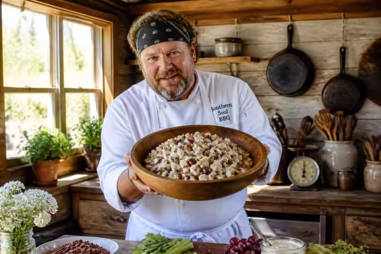 discover the southern chef's ultimate hack for the perfect chicken salad, combining fresh ingredients and bold flavors for an unforgettable dish.